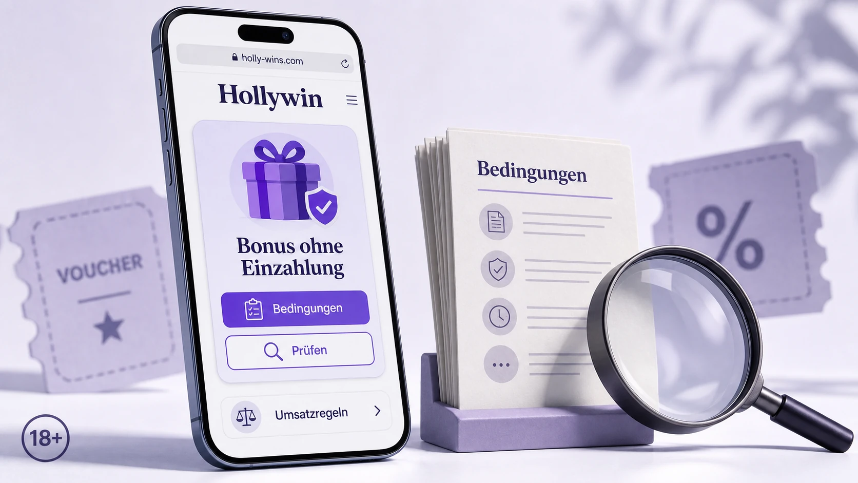 Hollywin Bonus ohne Einzahlung: was Nutzer erwarten