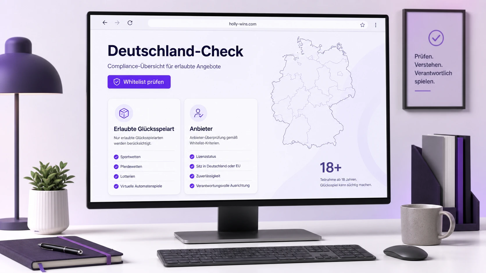 Deutschland-Check: GGL Whitelist und erlaubte Glücksspielart