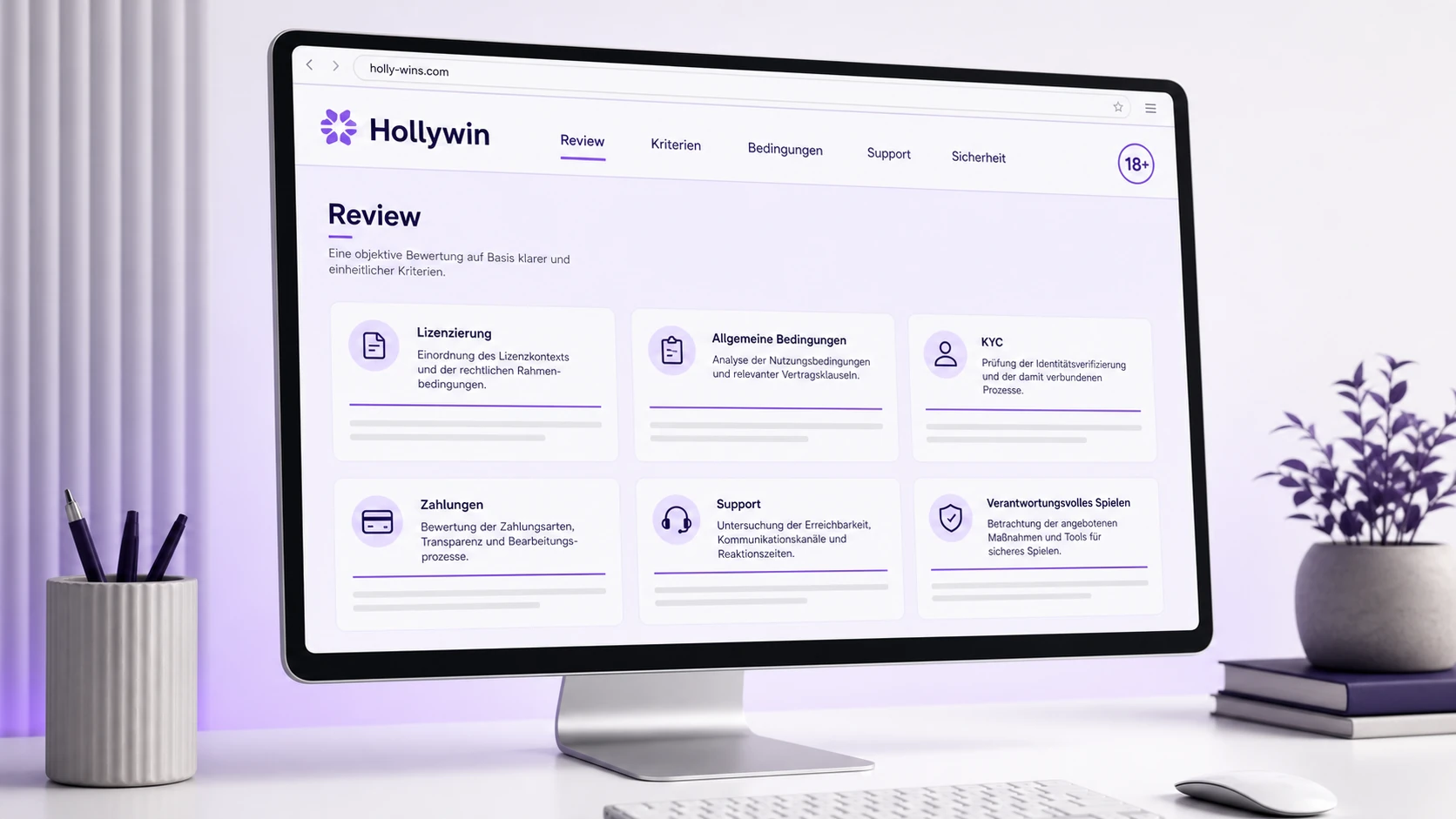 Hollywin Casino Review: welche Kriterien zählen